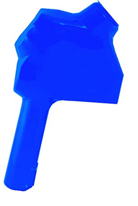 Catlow C11BBL-W Elite PP 3/4" Full Blue Cover w/ Warning