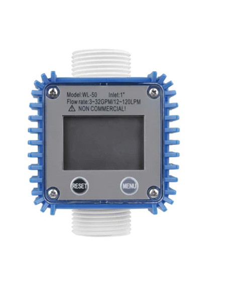 GPI 180110-01 Turbine Flow Meter, Battery Powered Display, Polyamide Body GPI 180110-01 Turbine Flow Meter, Battery Powered Display, Polyamide Body
