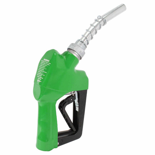 Husky 159408-16 X Series Unleaded Nozzle, 3/4'' Inlet NPT, Conventional, Automatic Shut-Off, With Full Grip Guard, Without Hold Open Clip, BP Green Husky 159408-16 X Series Unleaded Nozzle, 3/4'' Inlet NPT, Conventional, Automatic Shut-Off, With Full Grip Guard, Without Hold Open Clip, BP Green