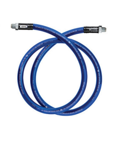 VST V34CPB-900-MSMS VSTaflex™ Series Curb Pump Whip 1Hose, 3/4" NPT X 75', Blue (Male Swivel and  Male Swivel)