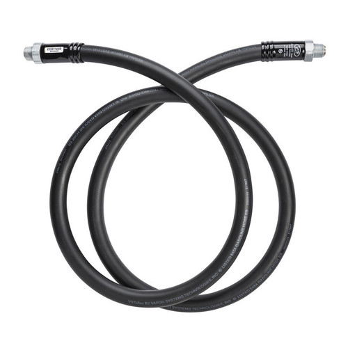 VST V10CP-108-MSMS VSTaflex™ Series Curb Pump Whip Hose, 1" NPT X 9', Black (Male Swivel and Male Swivel)