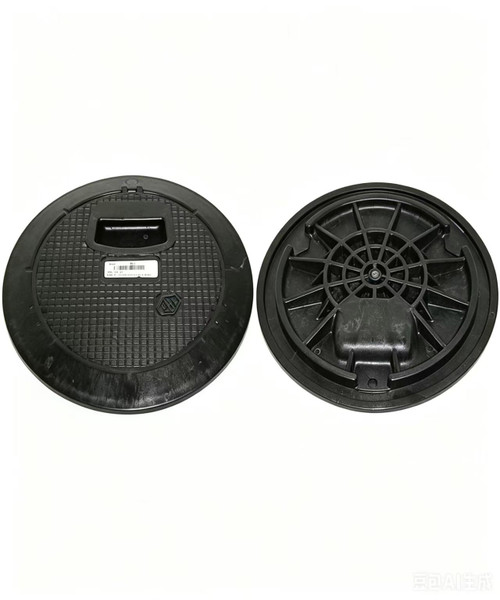 Franklin Fueling 705423200 EBW Black Composite Cover for Grade Level Manhole, 12"