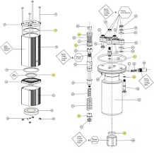 Premium HP Hose Reel Repair Kits
