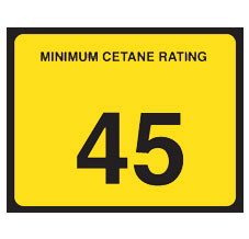 C-20-45 Cetane Decal - Global Fueling Systems