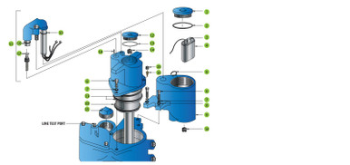 Franklin Fueling Systems 2 in. NPT Anti-Siphon Valve for Above Ground Tank