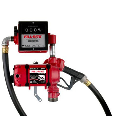 Fill-Rite NX25-120NB-AJ 120V 25 GPM Continuous Duty NPT Threaded Bung ...