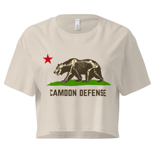 CA Bear Crop Tee