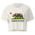 CA Bear Crop Tee