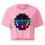 3D Crop Tee