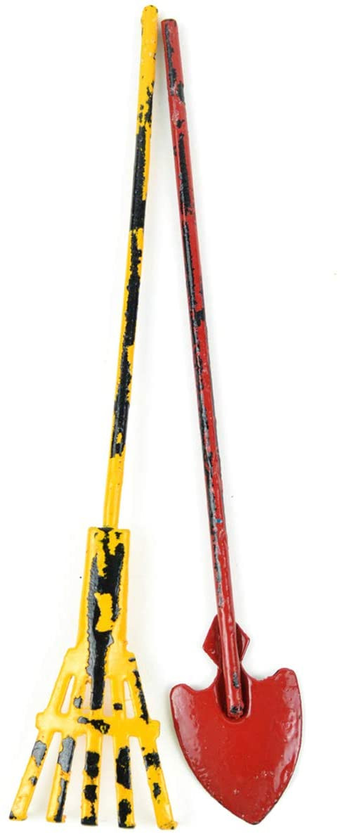 Miniature Shovel and Rake Set