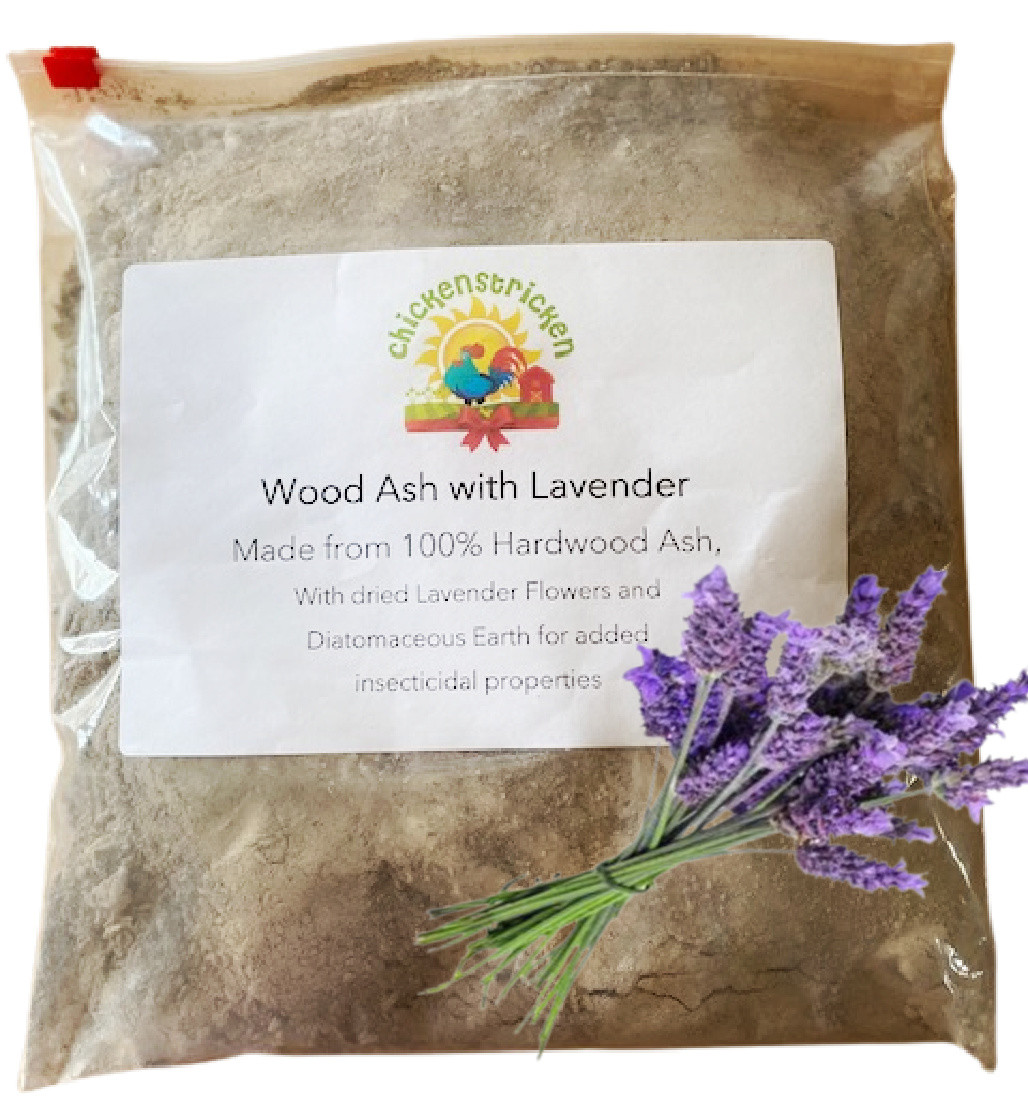 100% Pure Wood Ash with Herbs & Diatomaceous Earth