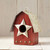 Patriotic Chicken Coop Red Barn Birdhouse Patriotic Chicken Coop Red Barn Birdhouse