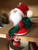 Handmade Christmas Decoration Santa Claus Wooden Toy Hanging Decoration