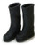 Miniature Black Rubber Boots 1:12 scale
