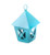 Darice Yard&Garden Minis miniature Metal Lantern in turquoise