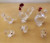 Swarovski Crystal Miniatures collection Hen, Rooster and Chicks