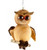 Handmade Wooden Owl bouncee toy
