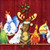 Christmas Chickens under the Mistletoe with Rudolph - red. Pack of 20 pcs Pager Lunch Napkins Christmas Chickens under the Mistletoe with Rudolph - red. Pack of 20 pcs Pager Lunch Napkins