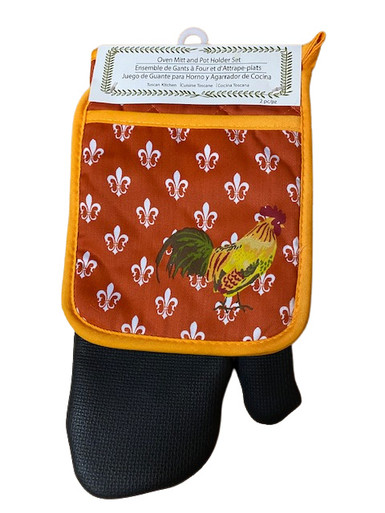 Primitives by Kathy Grill Themed Oven Mitt & Pot Holder Kitchen Gift