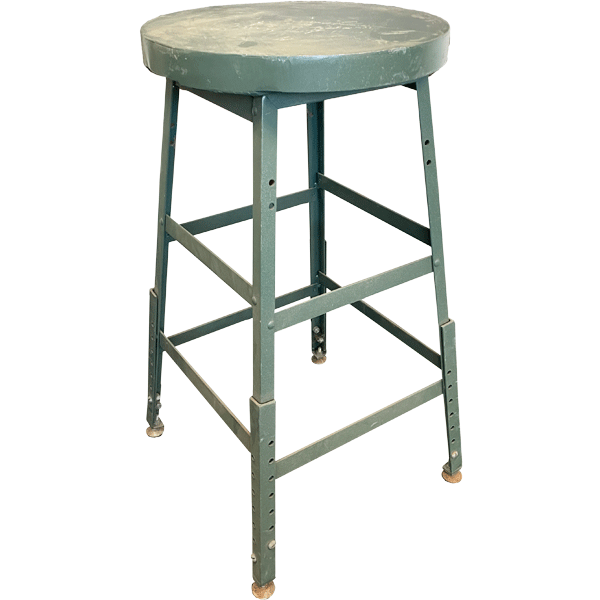 All Welded Steel Stool