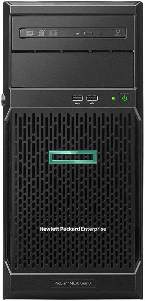 HPE ProLiant ML30 Gen10 - Server - tower - 4U - 1-way - 1 x Xeon E-2234 /  3.6 GHz - RAM 16 GB - SATA - hot-swap 3.5