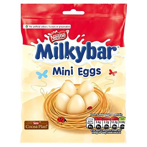 Nestle Milkybar Mini Eggs Chocolate Bag - 80g