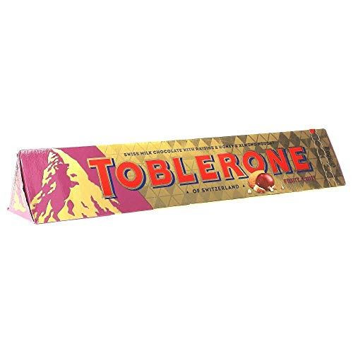 Toblerone Giant Milk Chocolate Fruit & Nut - 360g