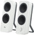 Logitech Z207 - Speakers - for PC - 2.0-channel - wireless - Bluetooth - 5 Watt (Total) - white