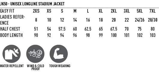 JK50 LONGLINE STADIUM JACKET