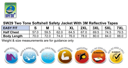 SW29 HI-VIS SAFETY JACKET