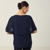 NNT Womens Georgie Cape Blouse