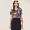 NNT Polyester Print Bush Tucker Indigenous Blouse