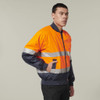 Hard Yakka Hi-Visibility 2Tone Bomber Jacket With Hoop Tape