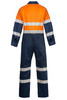 WC3056 Hi Vis Coverall Ind Tape Stout