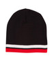 CH63 CONTRAST STRIPE BEANIE