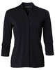 M8830 LADIES 3/4 SLEEVE STRETCH KNIT TOP ISABEL