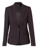 M9205 Women's Poly/Viscose Stretch One Button Cropped Jacket