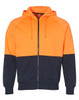 SW24 HI-VIS TWO TONE FLEECE HOODIE