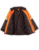 SW28A HI-VIS TWO TONE RAIN PROOF JACKET WITH QUILT LINING