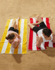 TW07 STRIPED BEACH TOWEL