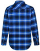 WT07 UNISEX QUILTED FLANNEL SHIRT-STYLE JACKET