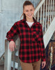 WT11 UNISEX CLASSIC FLANNEL PLAID LS SHIRT