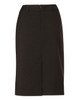 M9470 Women's Wool Blend Stretch Mid Length Lined Pencil Skirt