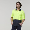 Hard Yakka Mens Short Sleeve Hi Vis Polo