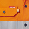 Hard Yakka Short Sleeve Hi Vis 2 Tone Taped Vented Shirt