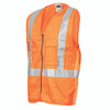DNC Day/Night Cross Back Cotton Safety Vests with CSR R/Tape  3810