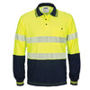 DNC HIVIS Segment Taped Cotton Backed Polo - Long Sleeve 3518