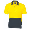 DNC HiVis Cool-Breeze Cotton Jersey Polo Shirt with Under Arm Cotton Mesh - S/S 3845