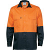 DNC HiVis 3 Way Cool-Breeze Cotton Shirt - Long sleeve 3938