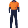 DNC HiVis Cool-Breeze 2-Tone LightWeight Cotton Coverall 3852